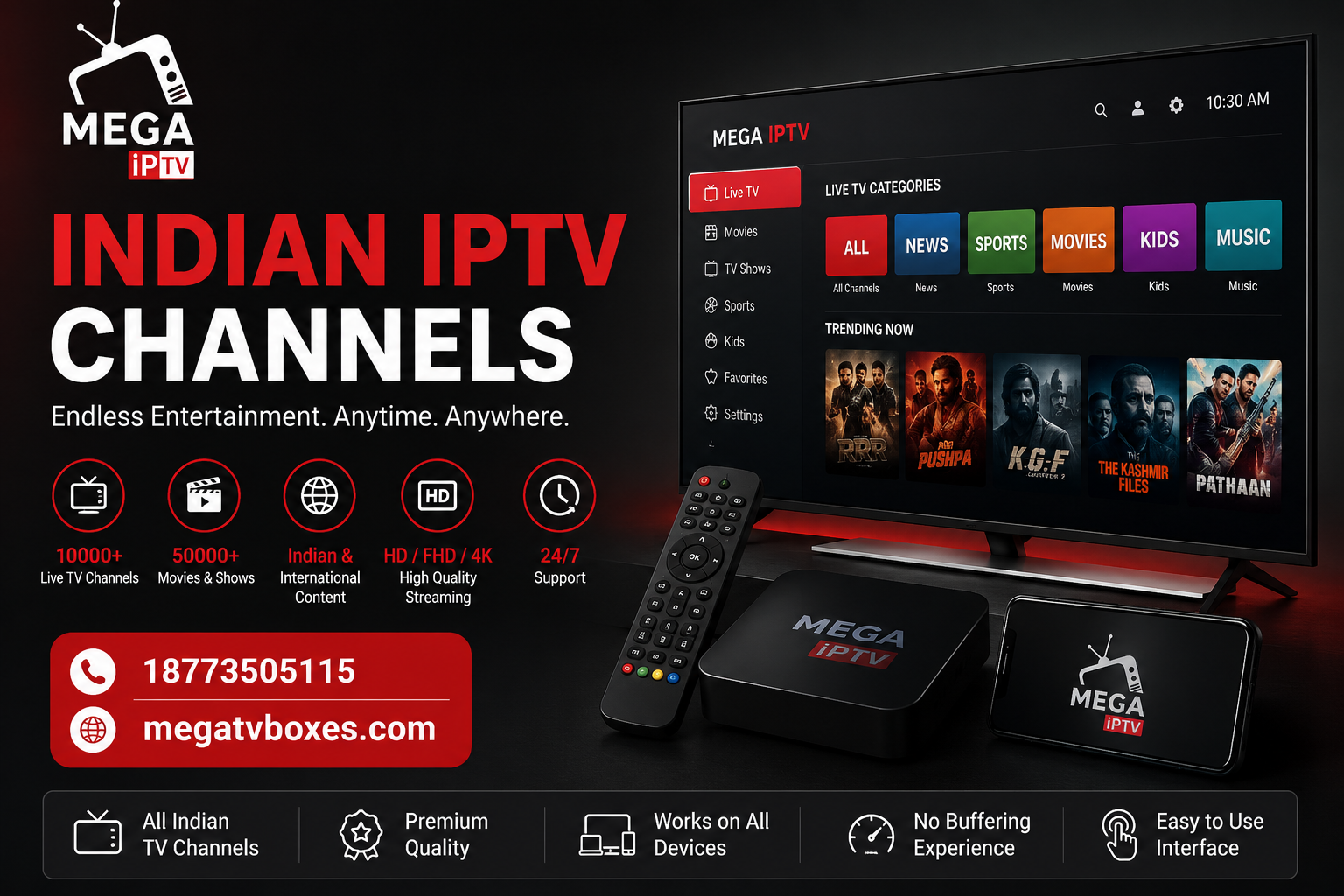 Indian IPTV Channels