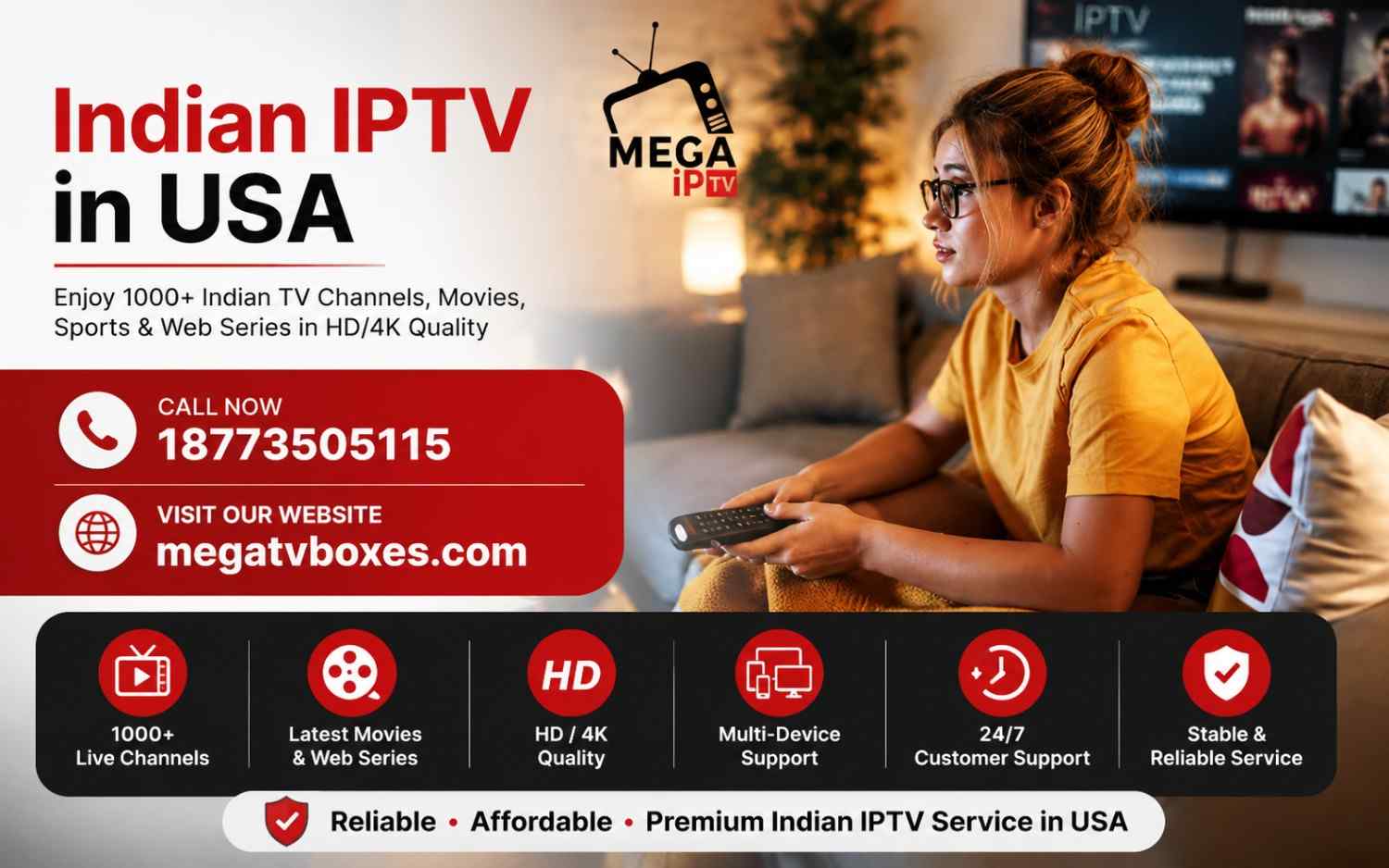 Indian IPTV in USA