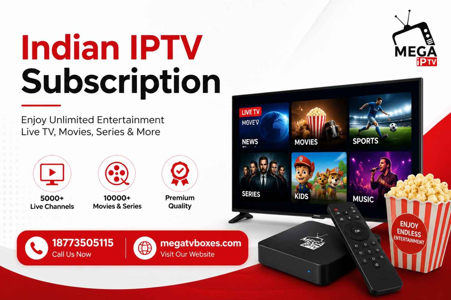Indian IPTV Subscription