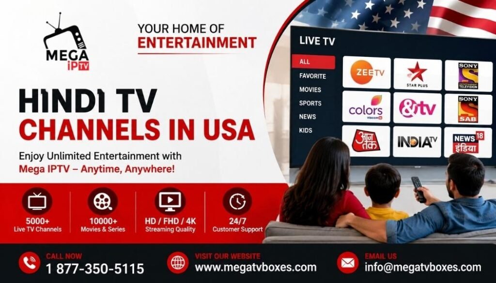 HindiTVChannelsinUSA