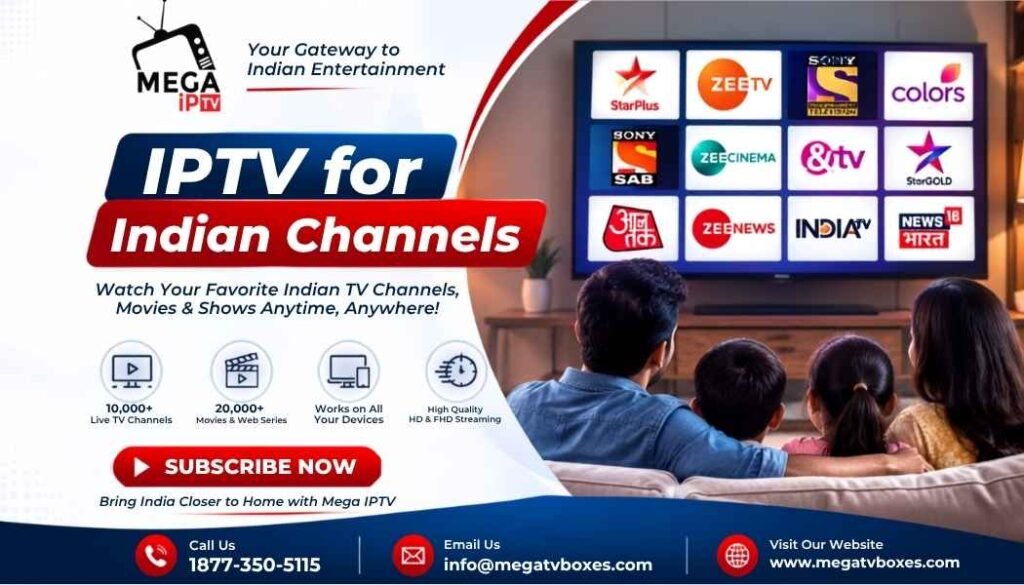 IPTV for Indian Channels